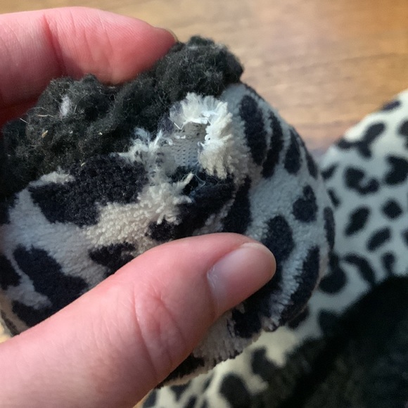 Never Worn Cheetah Slippers - Picture 3 of 3